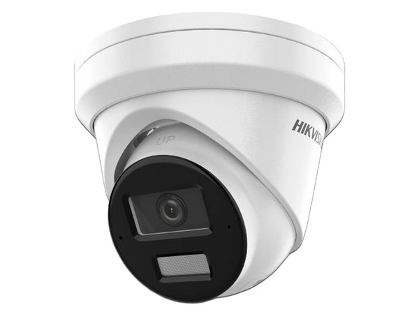 Camara IP HIKVISION de 8 MP, Lente 2.8 mm, IR de 30 mts, IP67, Micro SD, 2 Micrófonos Integrados, PoE
