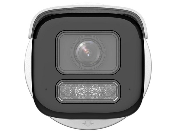Cámara IP Tipo bala Hikvision DS-2CD2643G2-LIZS2U de 4MP (2688 x 1520), Lente de 2.8mm, IR hasta 60m, IP67, Color Blanco.