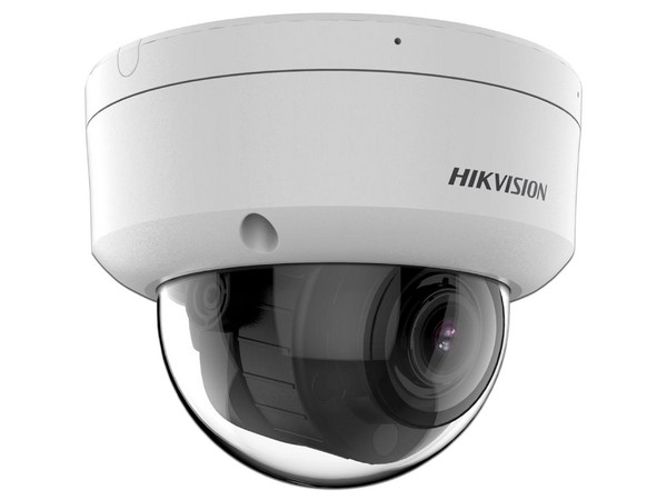 Cámara IP Tipo Domo Hikvision DS-2CD2723G2-LIZS2U de 2MP (1920 x 1080), Lente de 2.8mm, IR hasta 40m, IP67, Color Blanco.