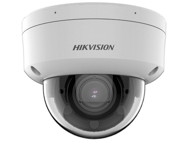 Cámara IP Tipo Domo Hikvision DS-2CD2763G2-LIZS2U de 6MP (3200 x 1800), Lente de 2.8mm, Luz Blanca de 40m, IP67. Color Blanco.