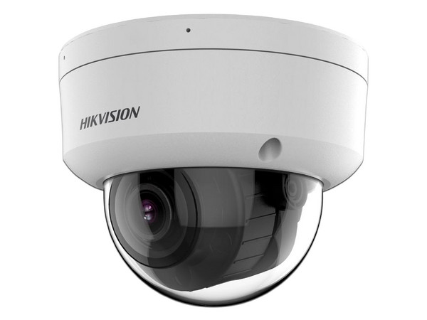 Cámara IP Tipo Domo Hikvision DS-2CD2783G2-LIZS2U de 8MP (3840 x 2160), Lente de 2.8mm, IR hasta 40m, IP67, Color Blanco.