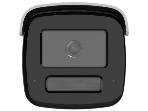 Cámara IP Tipo Bala Hikvision DS-2CD2T47G3-LIS2UY/SRB de 4MP (2688 x 1520), Lente de 4mm, IR hasta 60m, IP67. Color Blanco.