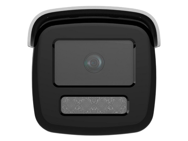 Camara Tipo Bala IP HIKVISION de 8 MP, Lente 4 mm, IR de 60 mts, IP67, Micrófono Integrado. Color Blanco