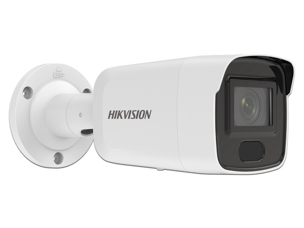 Cámara Tipo Bullet Hikvision DS-2CD3086G2-IS(H) de 8MP, MicroSD (hasta 256), IR hasta 40m, IP67.