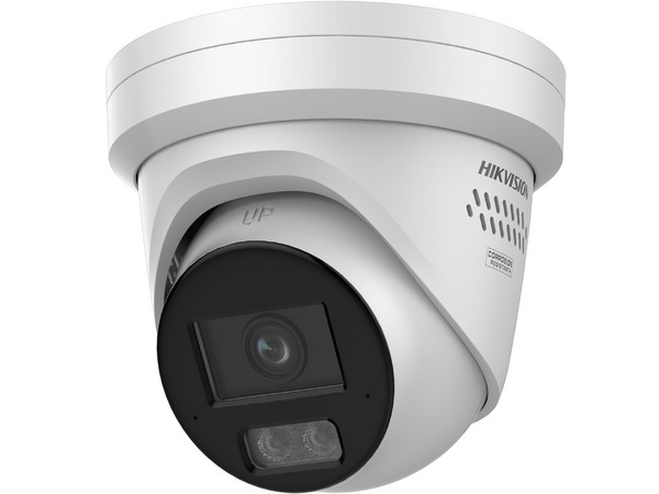Cámara IP Tipo Torreta Hikvision DS-2CD3347G3-LISUY/SL de 4MP (2688 x 1520), IR hasta 40m, Darkfigther, Ranura Micro SD, IP67.