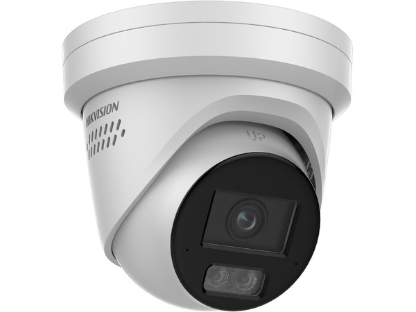 Cámara IP Tipo Torreta Hikvision DS-2CD3347G3-LISUY/SL de 4MP (2688 x 1520), IR hasta 40m, Darkfigther, Ranura Micro SD, IP67.