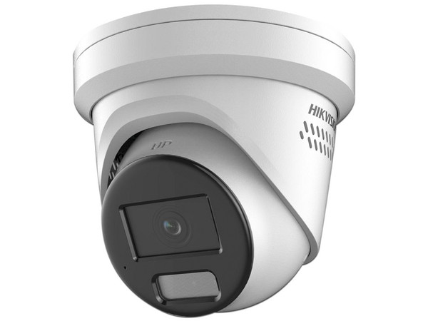 Cámara de Vigilancia tipo Domo Hikvision DS-2CD3386G2H-LISU de 8MP (3840 x 2160), IR hasta 40m, Micrófono Integrado, IP67.