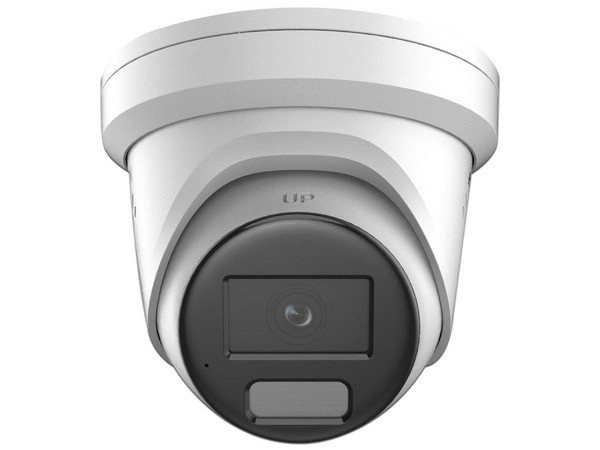 Cámara de Vigilancia tipo Domo Hikvision DS-2CD3386G2H-LISU de 8MP (3840 x 2160), IR hasta 40m, Micrófono Integrado, IP67.