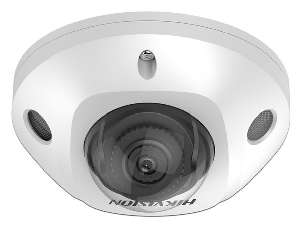 Cámara de Vigilancia IP Tipo Mini Domo HIKVISION DS-2CD3546G2-IS(H) de 4 MP, Lente de 2.8 mm, IP66, IK08 , IR de hasta 30 m.