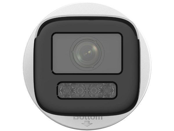Cámara Tipo Bala Hikvision DS-2CD3641G2-LIZS de 4MP (2560 x 1440), Lente de 2.8, IR hasta 50, Micrófono Integrado. Color Blanco.