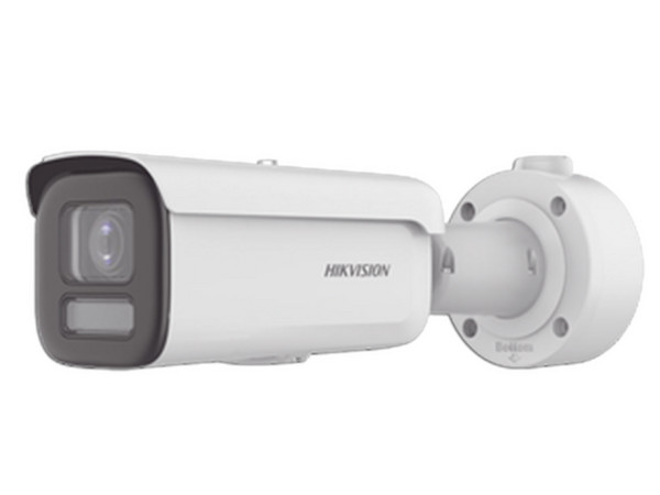 Cámara de Vigilancia Tipo Bala Hikvision DS-2CD3646G2HT-LIZS de 4MP, IR hasta 60m, 2688 x 1520, IP67, IK10, PoE.