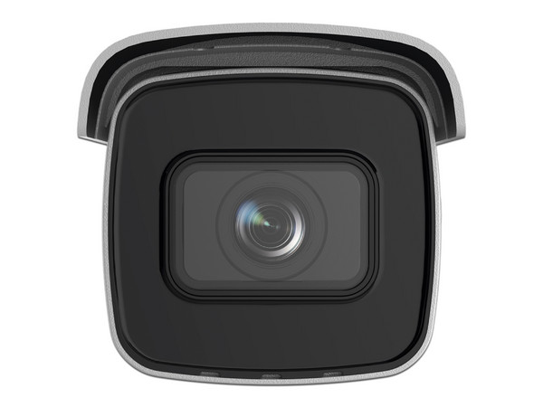 Cámara de vigilancia IP Tipo Bala Hikvision DS-2CD3686G2-IZS(H), 4K, IR hasta 60m, IP66, IK10, PoE+.