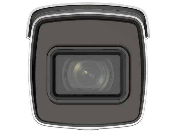 Cámara IP Tipo Bullet Hikvision 2MP, Lente Mot. 4.7 a 71 mm (15X Zoom), 150 mts IR EXIR, PoE+, Filtro de Falsas Alarmas, Videoanalíticos Integrados, MicroSD, IP67, IK10.