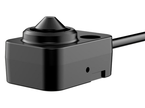 Pinhole IP 2 Megapixel / Lente 3.7 mm / 2 Mts Cable / PoE / Ideal para Cajeros Automáticos (ATM) / WDR / Micro SD / Cámara Tipo Cilindro