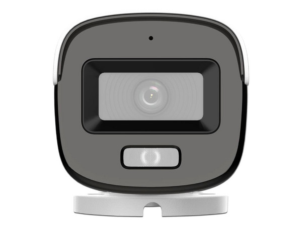 Cámara de Vigilancia tipo Bala Hikvision TURBOHD DS-2CE10DF0T-LFS de 2MP (1920 x 1080), Lente de 2.8mm, Luz Blanca e IR hasta 20m, Micrófono Integrado, IP67.