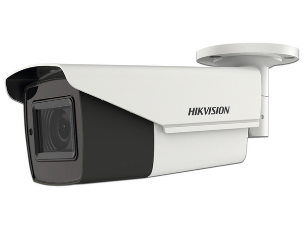 Cámara de Vigilancia tipo Bala Hikvision DS-2CE19H0T-AIT3ZF(C) TURBOHD de 5MP (2560 x 1944p), IR hasta 40m, IP67.