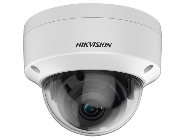 Cámara de Vigilancia tipo Domo Hikvision DS-2CE57D3T-VPITF, Lente de 2.8mm, 2MP, IR hasta 30m, IP67, IK10.