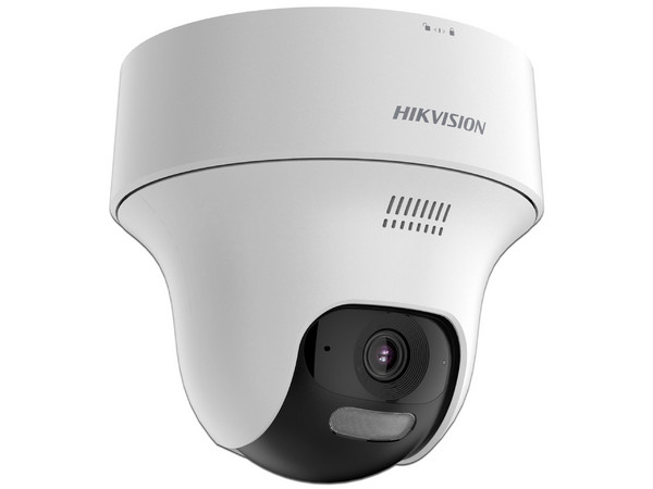 Cámara IP Tipo Torreta Hikvision DS-2CV1F43G2-LIDWF(B) de 4MP (2560 x 1440), Lente de 2.8mm, IR de Hasta 20m, Wi-Fi 6, Color Blanco