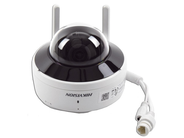 Cámara de Vigilancia tipo Domo Hikvision DS-2CV2141G2-IDW(E) de 4MP (2560 x 1440), IR hasta 30m, Wi-Fi, Micrófono Integrado, IP66.