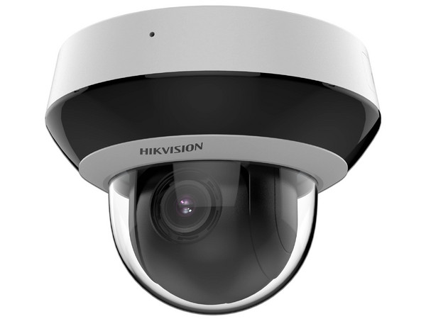 Cámara PTZ IP Mini Domo Hikvision DS-2DE2A204IWG1-E de 2MP (1920 x 1080), Zoom Óptico 4x, IR de Hasta 20m, IP66, IK10, Ranura MicroSD. Color Blanco
