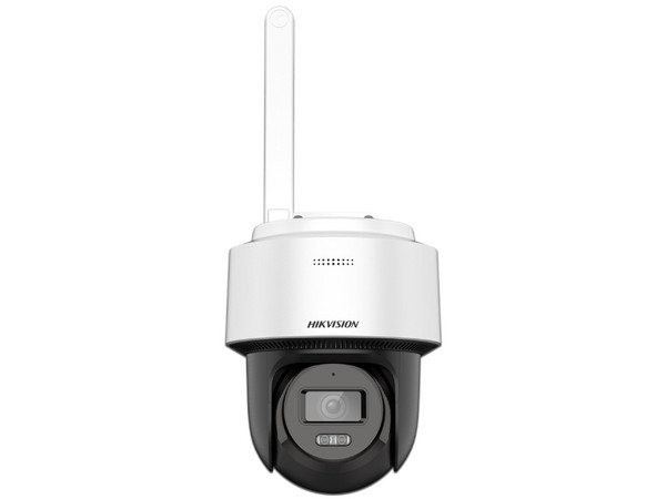 Cámara IP Tipo Domo Hikvision DS-2DE2C400MWG-4G de 4MP (2560 x 1440), Lente de 2.8mm, IR hasta 30m, Microfono Integrado, IP66, Color Blanco.