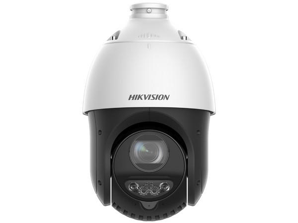 Cámara PTZ IP Hikvision DS-2DE4425IWG1-E de 4MP (2560 x 1440), Lente Motorizado de 4.8mm a 120mm, IR de 100m, Zoom Óptico 25x, AcuSeek y AcuSearch. Color Blanco.