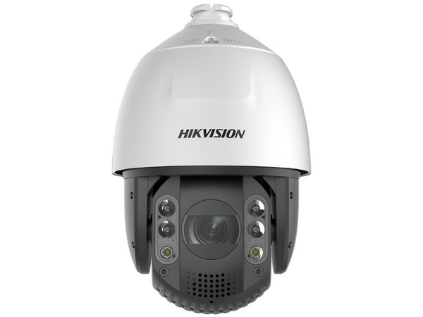 Cámara PTZ IP Hikvision DS-2DE7A425IWG1-E 4MP (2560 x 1440), Lente Motorizado de 4.8mm a 120mm, Zoom Óptico 25x, IR de Hasta 200m. Color Blanco.