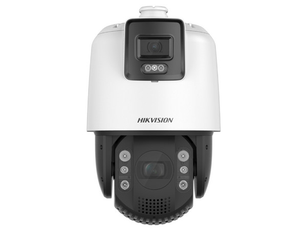 Cámara IP Tipo PTZ Hikvision DS-2SE7C124IW-AE(32X/4)(S5) de 4MP, 32X Zoom, IR hasta 200m, IP66, IK10, Hi-PoE.