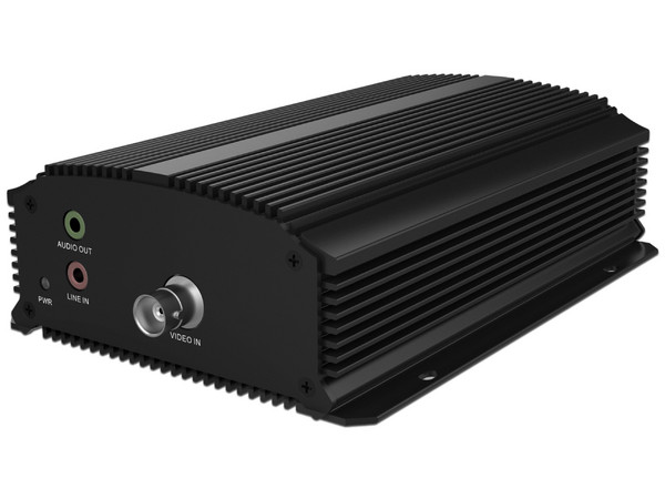 Codificador de Vídeo Hikvision DS-6701HUHI de 5MP, H.265+ / RS-485, 4 Tecnologias (TVI-AHD-CVI-CVBS), Color Negro.