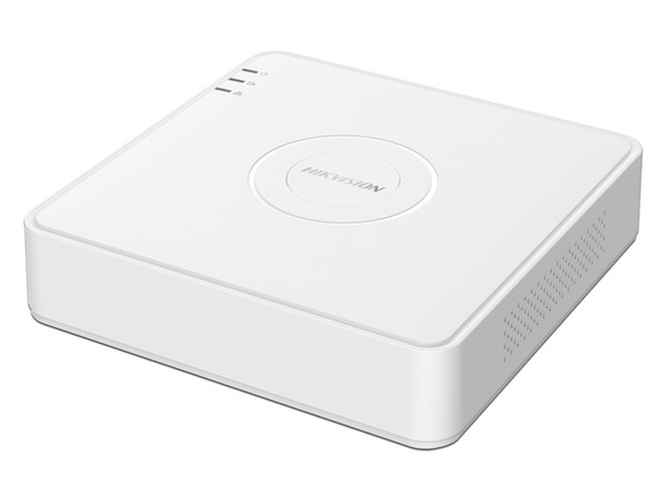 DVR Hikvision DS-7104HGHI-K1(S) de 4 Canales (1920x1080) y 1 Canal IP H265+, Soporta Disco Duro de Hasta 4TB (No Incluido).