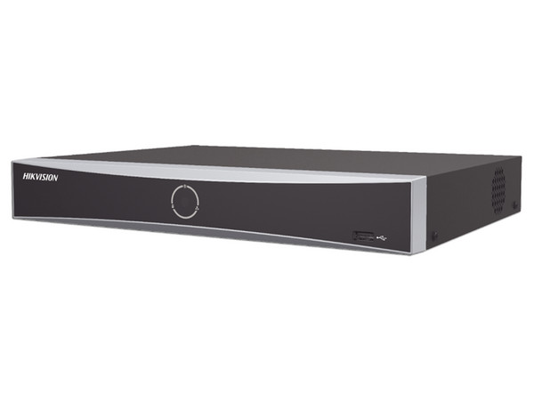 NVR Hikvision DS-7608NXI-K1/8P(B), 12 Megapíxeles, 8 canales IP, Reconocimiento Facial, 8 Puertos PoE+, HDMI en 4K, 1 Bahía de Disco Duro.