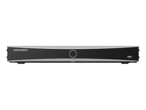 NVR Hikvision DS-7616NXI-I2/16P/VPRO, 32MP, Soporta 16 Canales IP, 16 Puertos PoE+, 8K, AcuSense, AcuSeek, Soporta 2 HDD de hasta 20TB (No incluido).