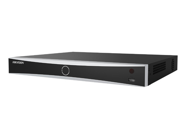 NVR Hikvision DS-7616NXI-I2/16P/VPRO, 32MP, Soporta 16 Canales IP, 16 Puertos PoE+, 8K, AcuSense, AcuSeek, Soporta 2 HDD de hasta 20TB (No incluido).