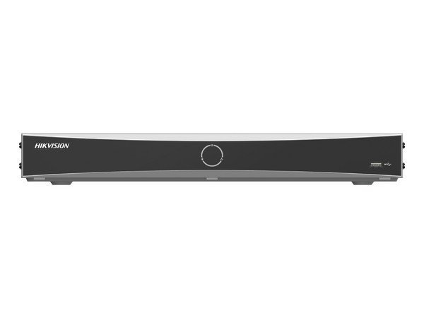 NVR Hikvision DS-7616NXI-K2(E) de 16 Canales IP, AcuSense, Reconocimiento Facial, 2 Bahías de Disco Duro (No Incluido). Color Negro.