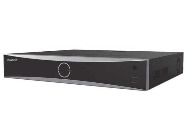 NVR Hikvision DS-7716NXI-K4/16P(D), 12MP, 16 canales IP PoE+, AcuSense, HDMI 4K 5 Bahías para Disco Duro, PoE.
