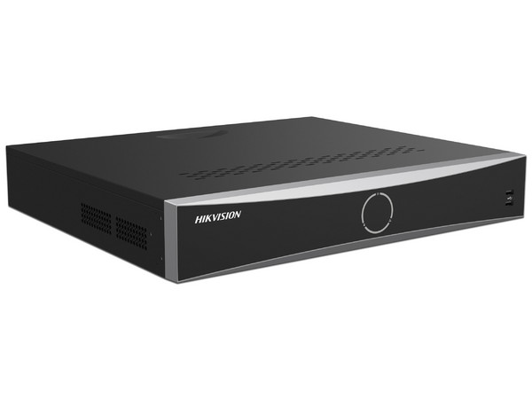 NVR Hikvision DS-7716NXI-K4(E) de 16 Canales IP, AcuSense, Reconocimiento Facial, hasta 4 Bahías de Disco Duro (No Incluidos). Color Negro.