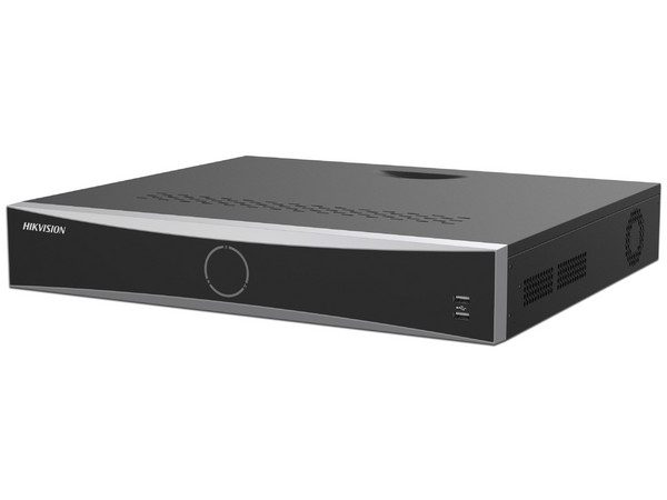 NVR Hikvision DS-7716NXI-K4(E) de 16 Canales IP, AcuSense, Reconocimiento Facial, hasta 4 Bahías de Disco Duro (No Incluidos). Color Negro.