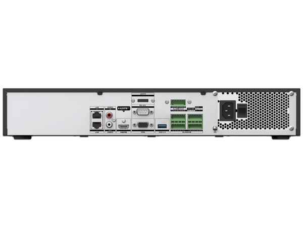NVR Hikvision DS-7716NXI-K4(E) de 16 Canales IP, AcuSense, Reconocimiento Facial, hasta 4 Bahías de Disco Duro (No Incluidos). Color Negro.