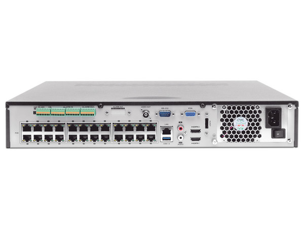 NVR Hikvision DS-7732NI-I4/24P con 32 canales, soporta hasta 8TB(no incluye Disco Duro).