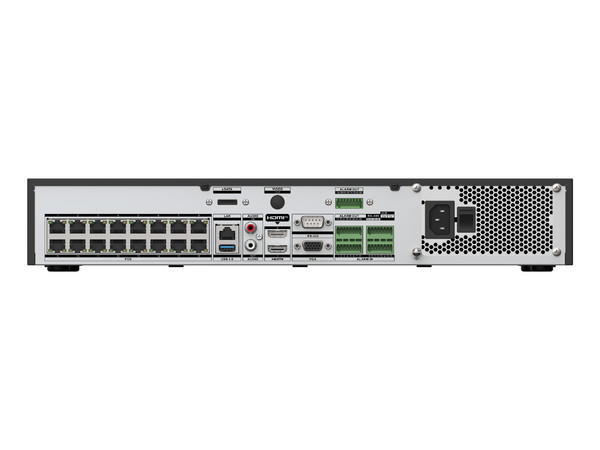 NVR Hikvision DS-7732NXI-I4/16P/VPRO, 12MP, Soporta 32 Canales IP, 16 Puertos PoE+, 4K, AcuSense, AcuSeek, Soporta 4 HDD de hasta 20TB (No incluido).
