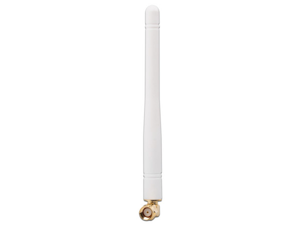 Antena de Repuesto Wi-Fi Hikvision DS-ANT-CAM2 para Cámaras IP, 3 dBi de Ganancia, Frecuencia 2.4 - 2.5 GHz, Conector Terminal sin PIN.