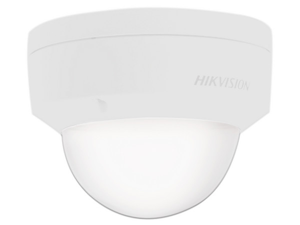 Burbuja Ahumada Hikvision para Domos Fijos IP o TURBOHD, Protección IP66 e IK10. Color Blanco.