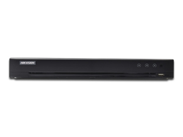 DVR HIKVISION DS7216HQHIK1S de 16 canales, soporta HDCVI / AHD / TVI / CVBS / IP, 1080/720p, 1 x SATA (hasta 10 TB) no incluye disco duro.