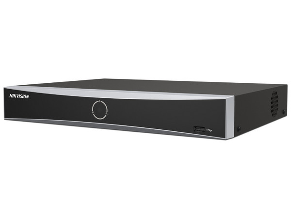 NVR Hikvision DS-7608NXI-K1 de 8 canales IP, 12MP (4K), Reconocimiento Facial, AcuSense, 1 puerto SATA de hasta 10TB (No Incluye Disco Duro).