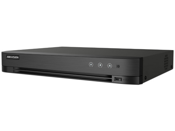 DVR, 8 Canales TurboHD, 4 Canales IP, 5 Megapixel Lite, 3K Lite, Audio de Dos Vías por Coaxitron, Reconocimiento Facial, AcuSense, 1 Bahía de Disco Duro, Salida Video Full HD.