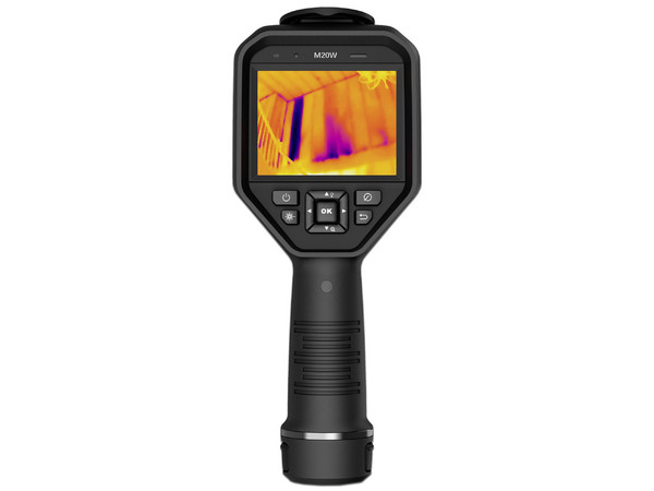 Cámara Termográfica Portátil Dual Hikmicro, Lente Térmico de 256 x 192, Lente Óptico de 8MP (3264 x 2448), Pantalla de 3.5