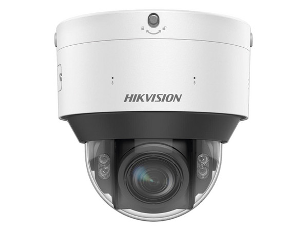 Cámara de vigilancia IP de tipo domo Hikvision IDS-2CD7587G0-XZHS de 4MP, IR de hasta 30m, IP67, IK10, PoE.