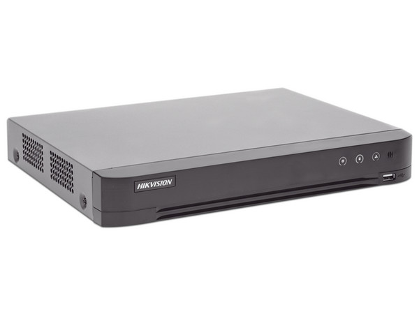 DVR Hikvision IDS-7208HQHI-M1/S(C) de 8 Canales TurboHD y 4 canales IP, hasta 4MP, Evita Falsas Alarmas, 1 Puerto SATA para Disco Duro de hasta 10TB (No incluido).