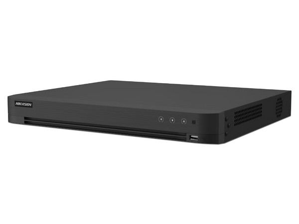 DVR Hikvision IDS-7232HQHI-M2/XT AcuSense de 32 Canales, hasta 6MP,  HDCVI, AHD, CVBS, 2 Bahías de Discos Duros (No Incluidos).