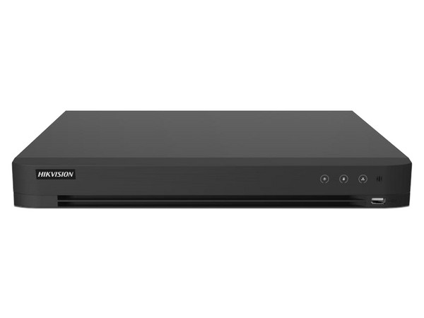 DVR Hikvision IDS-7232HQHI-M2/XT AcuSense de 32 Canales, hasta 6MP,  HDCVI, AHD, CVBS, 2 Bahías de Discos Duros (No Incluidos).